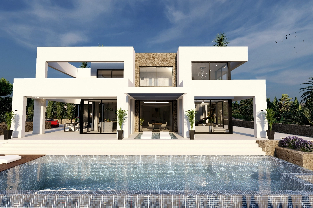 villa in Benissa for sale, built area 286 m², year built 2022, air-condition, plot area 1 m², 4 bedroom, 4 bathroom, swimming-pool, ref.: PR-PPS3038-7