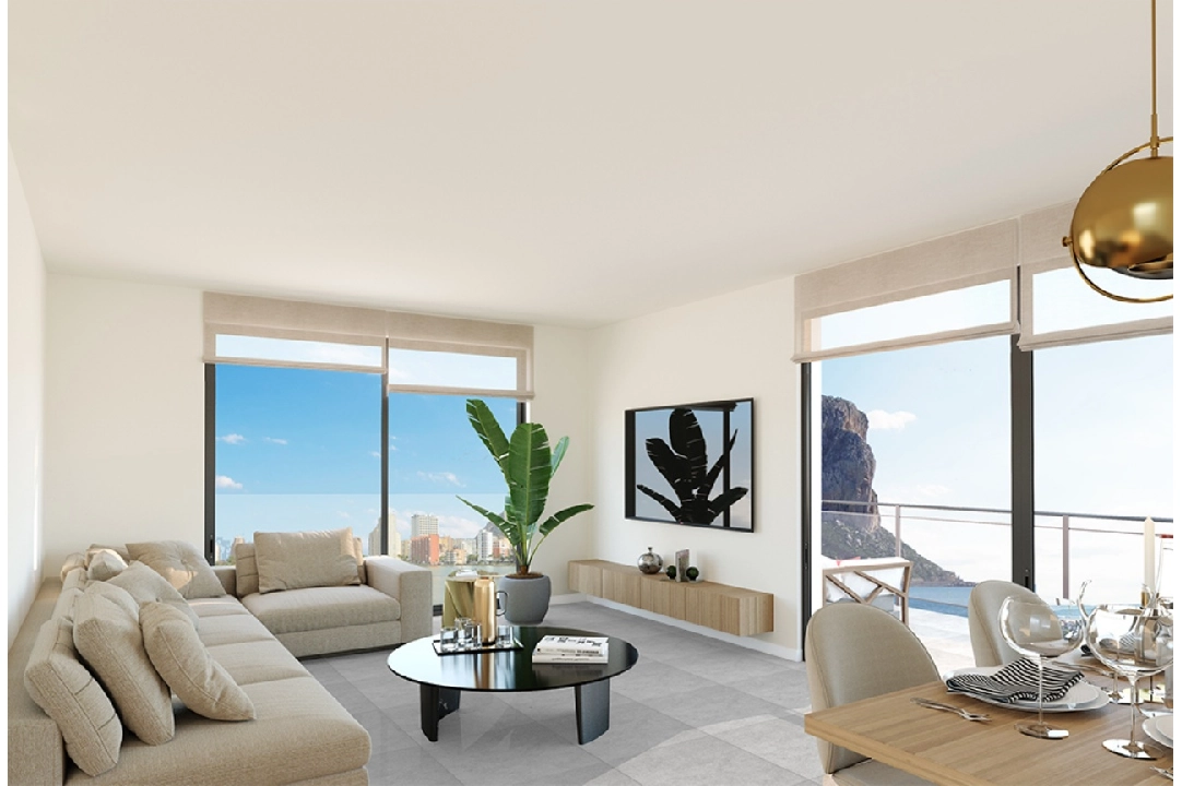 apartment in Calpe for sale, built area 140 m², year built 2019, + underfloor heating, air-condition, 1 bedroom, 1 bathroom, swimming-pool, ref.: NL-NLD1311-1