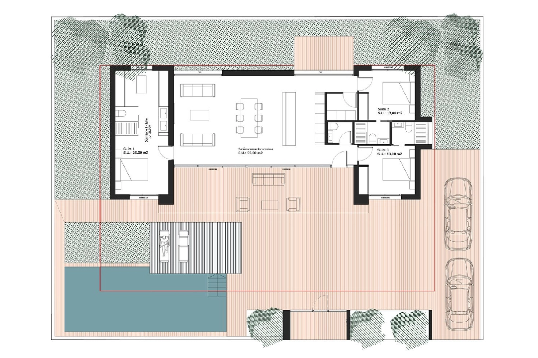 villa in Ciudad Quesada for sale, built area 150 m², condition first owner, plot area 530 m², 3 bedroom, 3 bathroom, swimming-pool, ref.: HA-CQN-101-E01-5