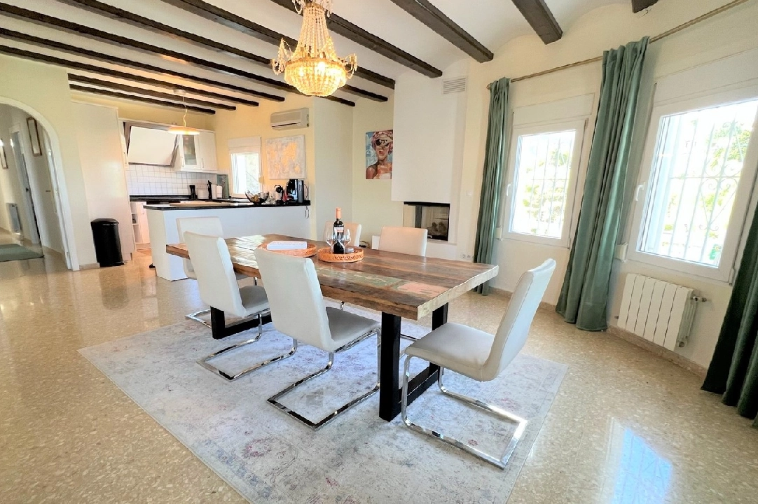 villa in Denia(Les Galeretes) for holiday rental, built area 215 m², year built 1980, condition neat, + central heating, air-condition, plot area 800 m², 3 bedroom, 2 bathroom, swimming-pool, ref.: T-0822-9