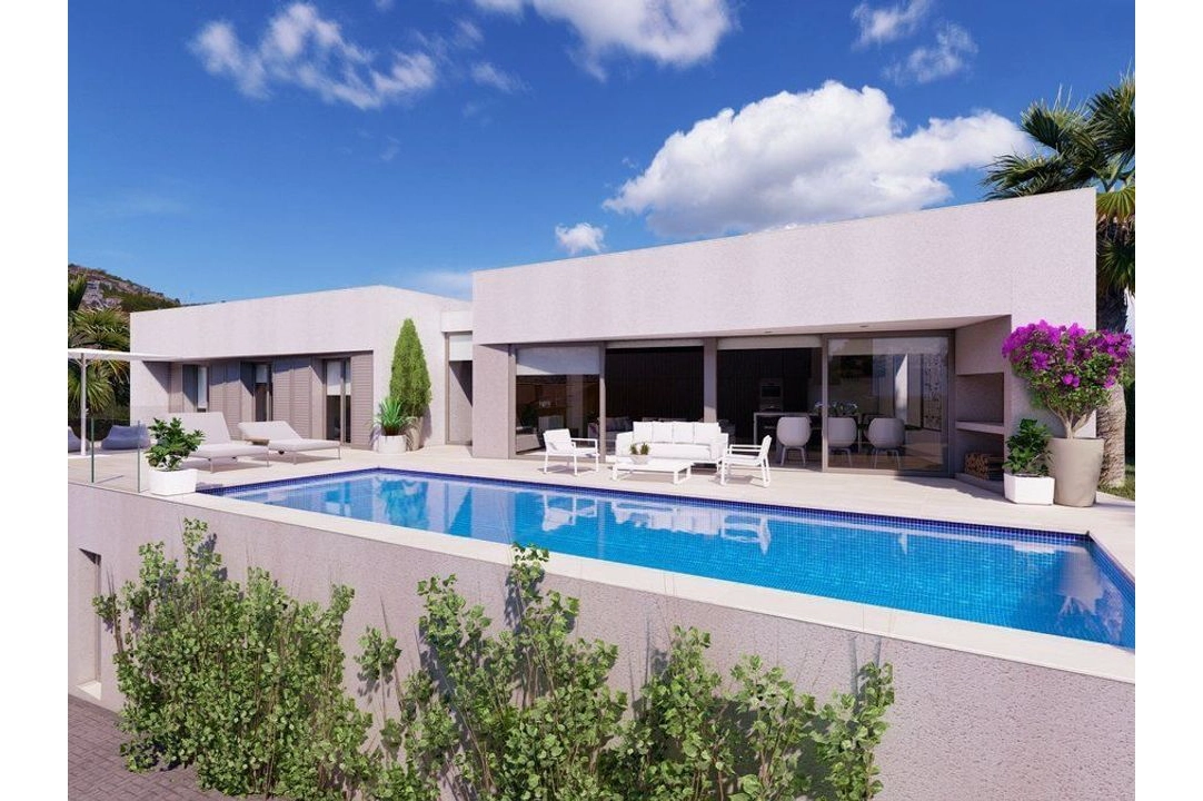 villa in Benissa(Fustera) for sale, built area 285 m², air-condition, plot area 828 m², 4 bedroom, 3 bathroom, ref.: BP-3556BEN-1