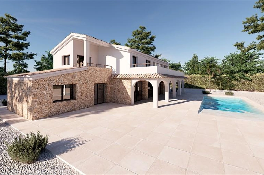 villa in Benissa for sale, built area 425 m², plot area 10000 m², 4 bedroom, 4 bathroom, swimming-pool, ref.: COB-3292-16