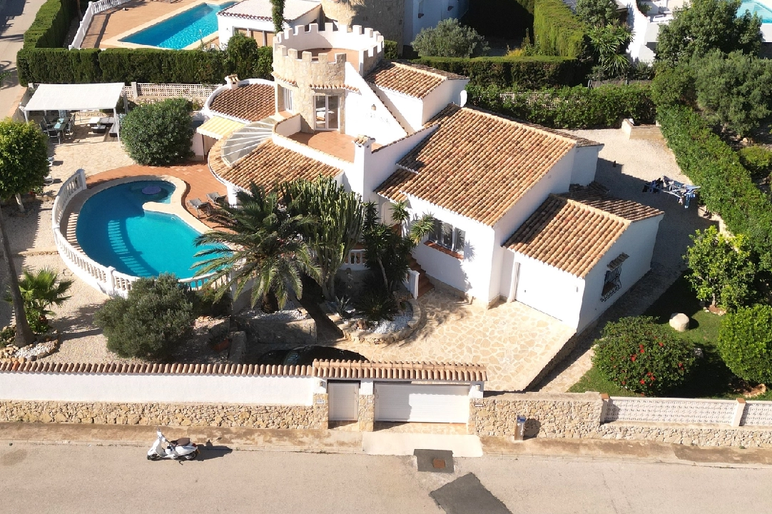 villa in Javea for sale, built area 180 m², year built 1991, condition neat, + central heating, air-condition, plot area 1013 m², 3 bedroom, 2 bathroom, swimming-pool, ref.: AS-4222-5
