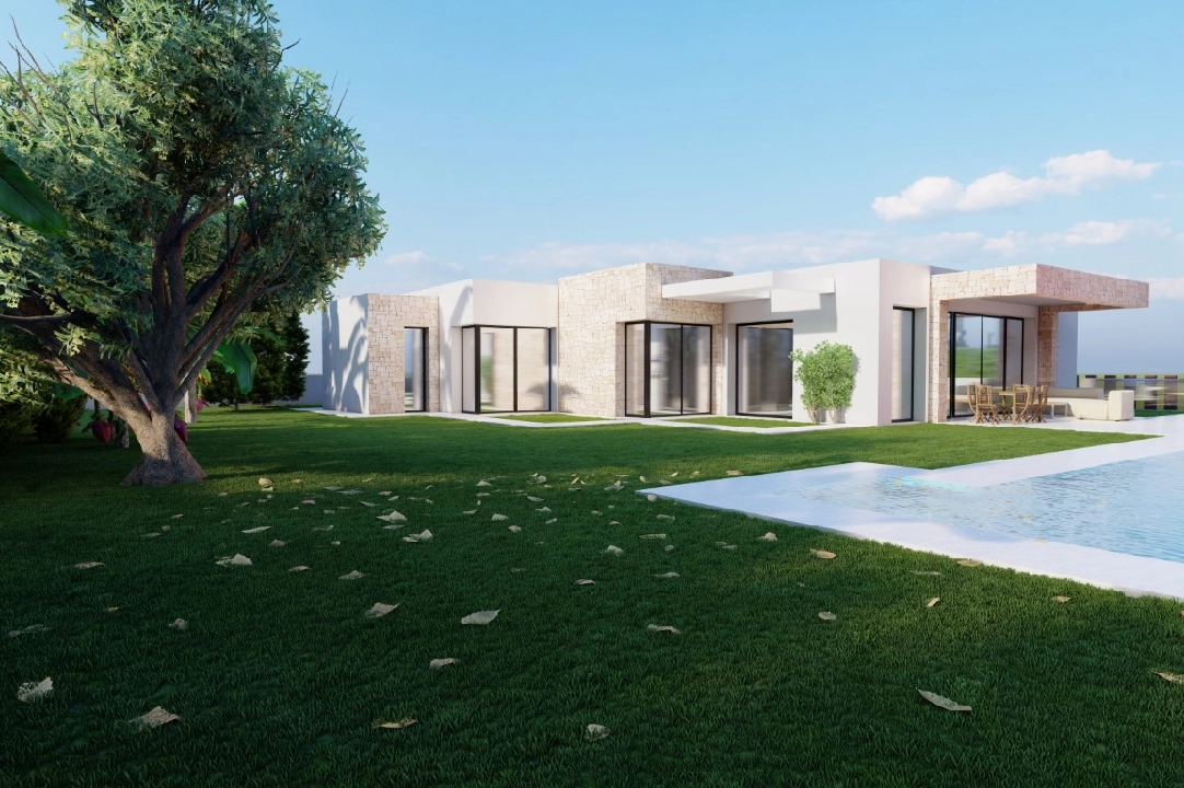villa in Benissa(La Fustera) for sale, built area 185 m², air-condition, plot area 1001 m², 4 bedroom, 3 bathroom, ref.: BP-6362BEN-3