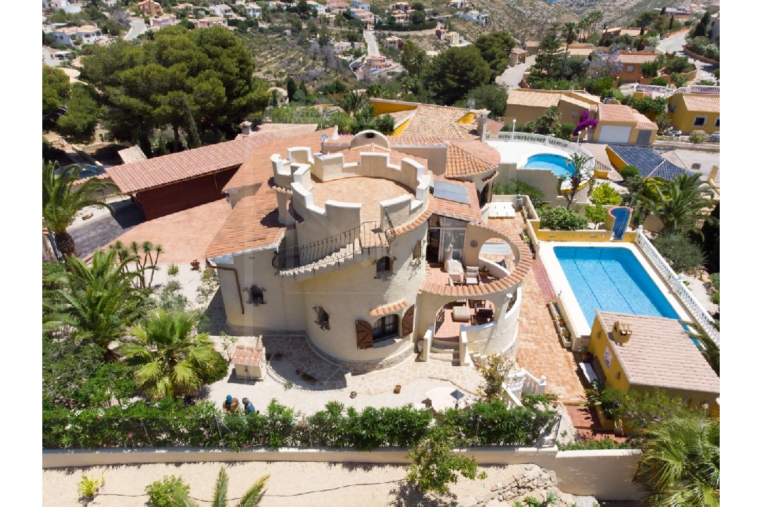 villa in Benitachell(Cumbre del Sol) for sale, built area 237 m², + central heating, plot area 1011 m², 5 bedroom, 3 bathroom, swimming-pool, ref.: NL-NLD1394-18