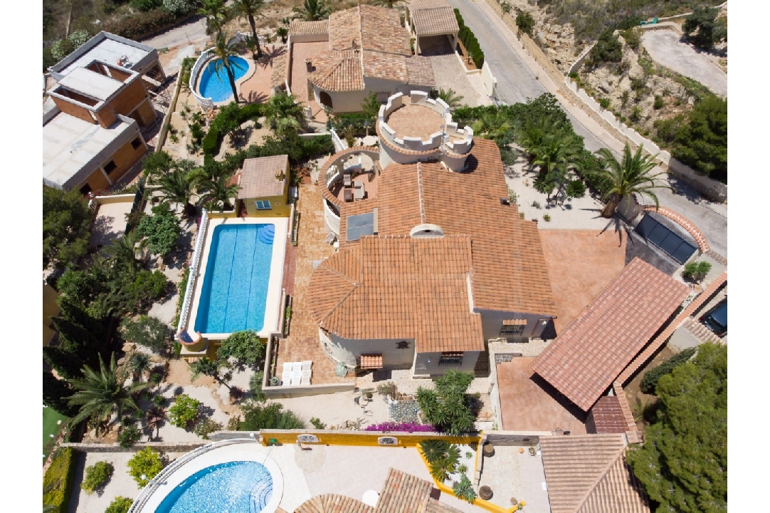 villa in Benitachell(Cumbre del Sol) for sale, built area 237 m², + central heating, plot area 1011 m², 5 bedroom, 3 bathroom, swimming-pool, ref.: NL-NLD1394-19