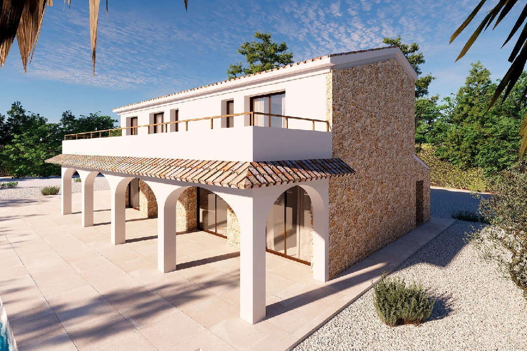 country house in Benissa(Llenes) for sale, built area 368 m², year built 2023, air-condition, plot area 10000 m², 4 bedroom, 4 bathroom, swimming-pool, ref.: BI-BE.F-164-6
