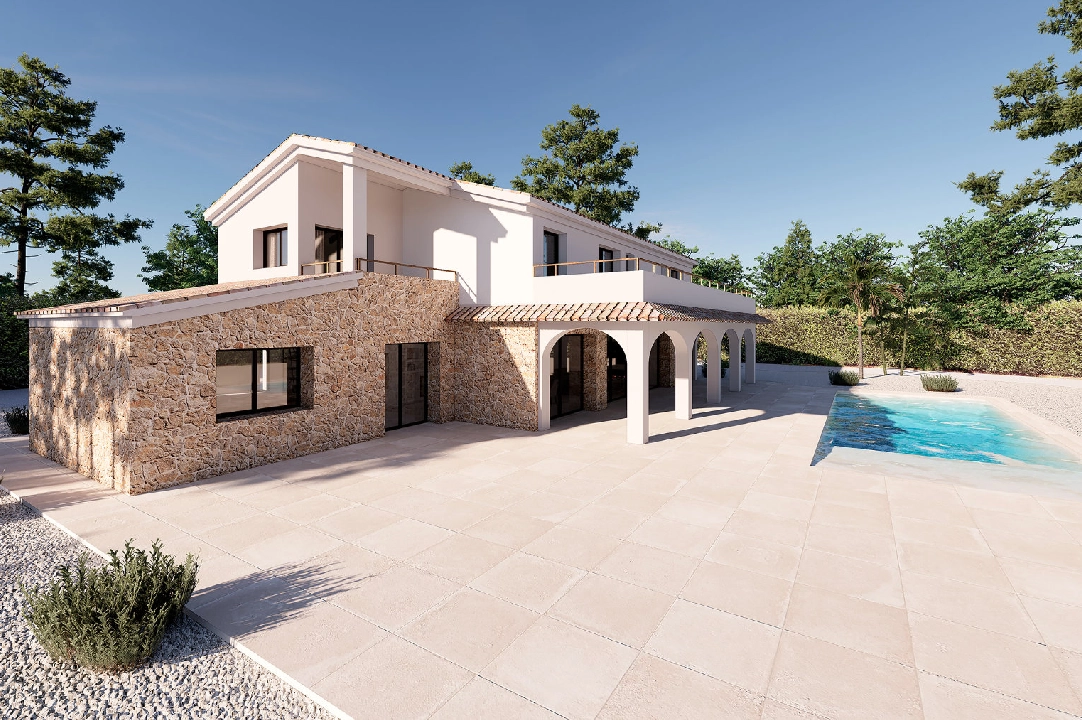 country house in Benissa(Llenes) for sale, built area 368 m², year built 2023, air-condition, plot area 10000 m², 4 bedroom, 4 bathroom, swimming-pool, ref.: BI-BE.F-164-9