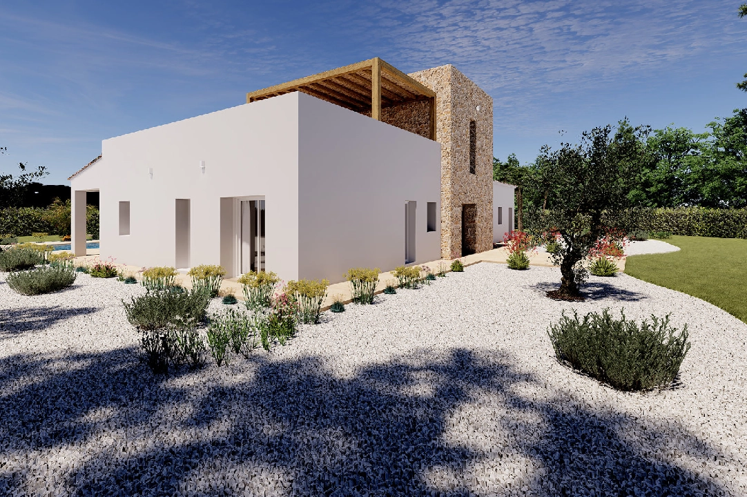 country house in Benissa(Llenes) for sale, built area 254 m², year built 2023, air-condition, plot area 10000 m², 3 bedroom, 3 bathroom, swimming-pool, ref.: BI-BE.F-165-36