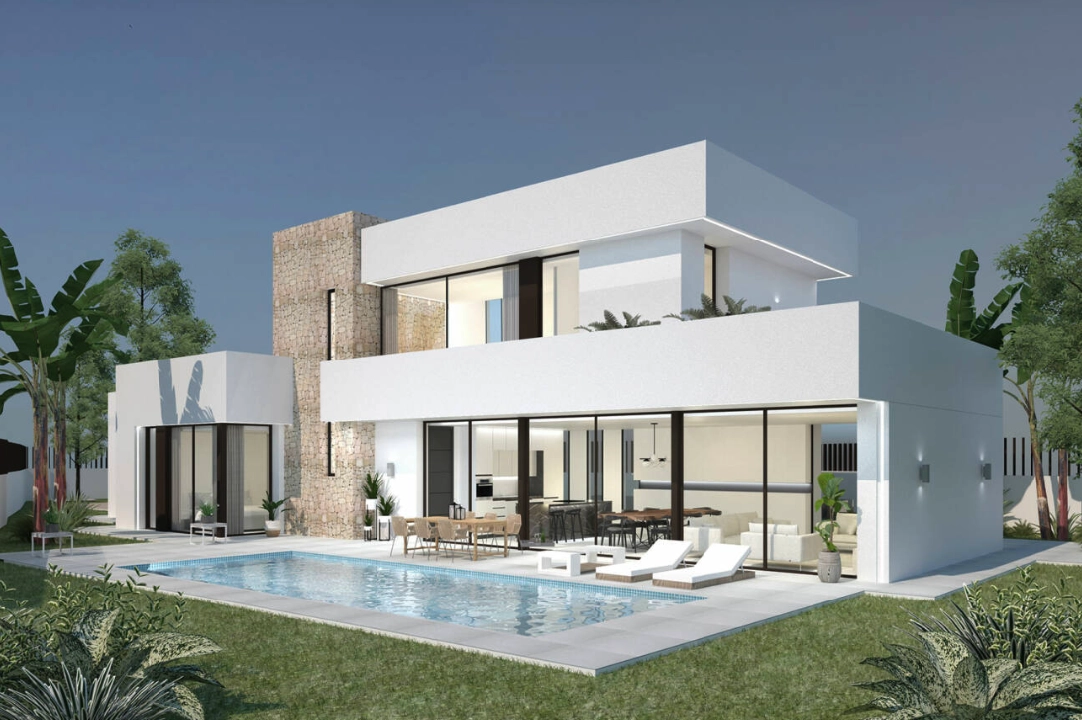 villa in Moraira(Pla del Mar) for sale, built area 280 m², year built 2023, air-condition, plot area 817 m², 3 bedroom, 3 bathroom, swimming-pool, ref.: BI-MT.H-768-1