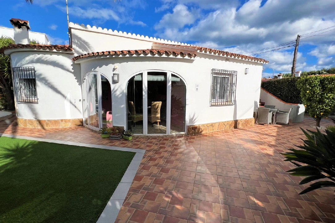 villa in Els Poblets for sale, built area 83 m², year built 1983, + central heating, air-condition, plot area 400 m², 3 bedroom, 1 bathroom, swimming-pool, ref.: FK-0323-3