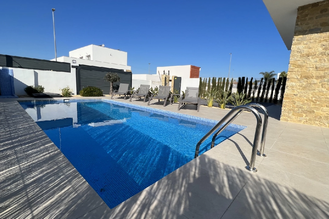 villa in El Vergel for holiday rental, built area 149 m², year built 2020, condition mint, + underfloor heating, air-condition, plot area 400 m², 3 bedroom, 3 bathroom, swimming-pool, ref.: T-0123-2