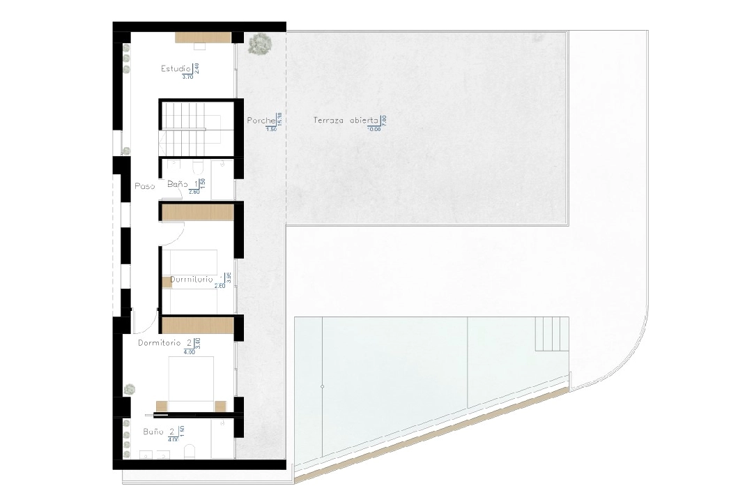 villa in Benissa(La Fustera) for sale, built area 705 m², plot area 1040 m², 4 bedroom, 3 bathroom, ref.: BP-3577BEN-19