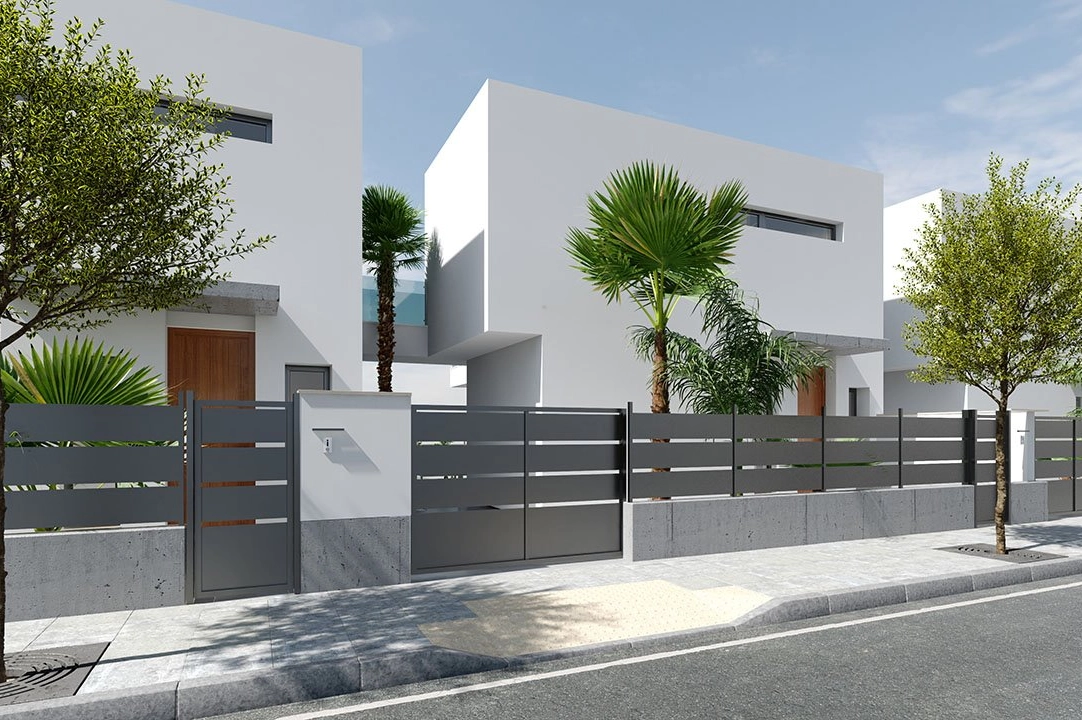villa in Los Alcazares for sale, built area 166 m², condition first owner, plot area 180 m², 3 bedroom, 2 bathroom, swimming-pool, ref.: HA-LAN-330-E01-2