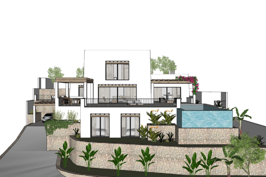 villa in Moraira(Paichi) for sale, air-condition, plot area 1000 m², 4 bedroom, 3 bathroom, ref.: BP-4216MOR-13