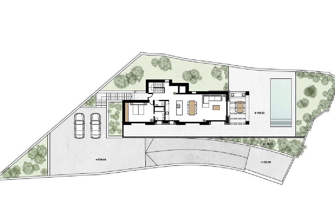 villa in Benissa(Benissa) for sale, built area 450 m², air-condition, plot area 1300 m², 3 bedroom, 3 bathroom, ref.: BP-3579BEN-6
