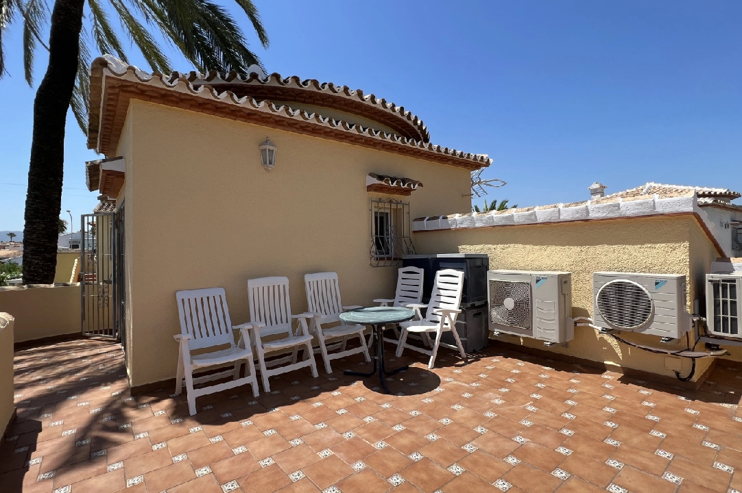 villa in Els Poblets for holiday rental, built area 134 m², year built 2001, condition neat, + KLIMA, air-condition, plot area 413 m², 2 bedroom, 2 bathroom, swimming-pool, ref.: T-0523-14