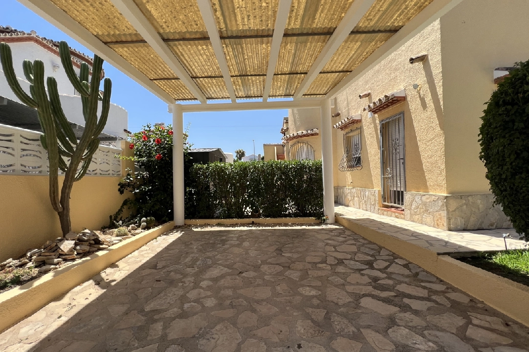 villa in Els Poblets for holiday rental, built area 134 m², year built 2001, condition neat, + KLIMA, air-condition, plot area 413 m², 2 bedroom, 2 bathroom, swimming-pool, ref.: T-0523-19
