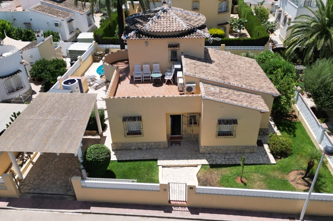 villa in Els Poblets for holiday rental, built area 134 m², year built 2001, condition neat, + KLIMA, air-condition, plot area 413 m², 2 bedroom, 2 bathroom, swimming-pool, ref.: T-0523-21
