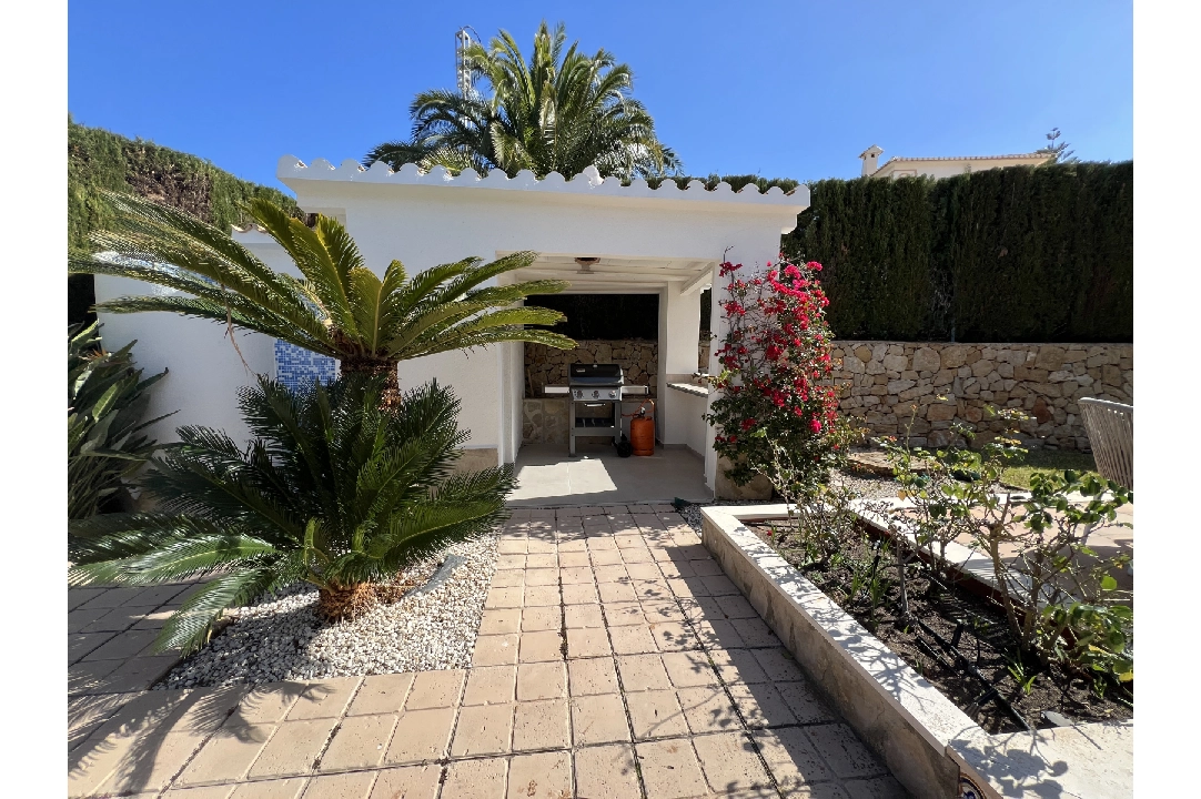 villa in Denia for holiday rental, built area 133 m², year built 1999, condition neat, + underfloor heating, air-condition, plot area 585 m², 3 bedroom, 3 bathroom, swimming-pool, ref.: T-1023-19