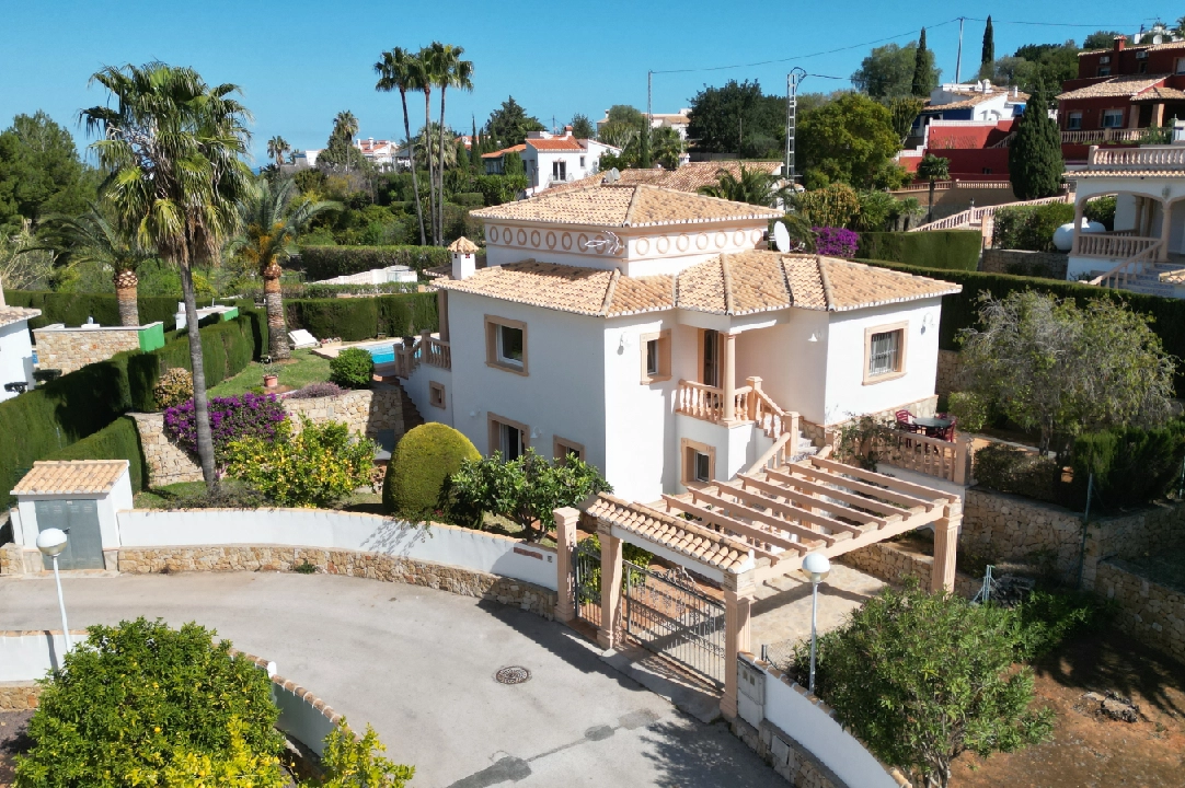 villa in Denia for holiday rental, built area 133 m², year built 1999, condition neat, + underfloor heating, air-condition, plot area 585 m², 3 bedroom, 3 bathroom, swimming-pool, ref.: T-1023-24