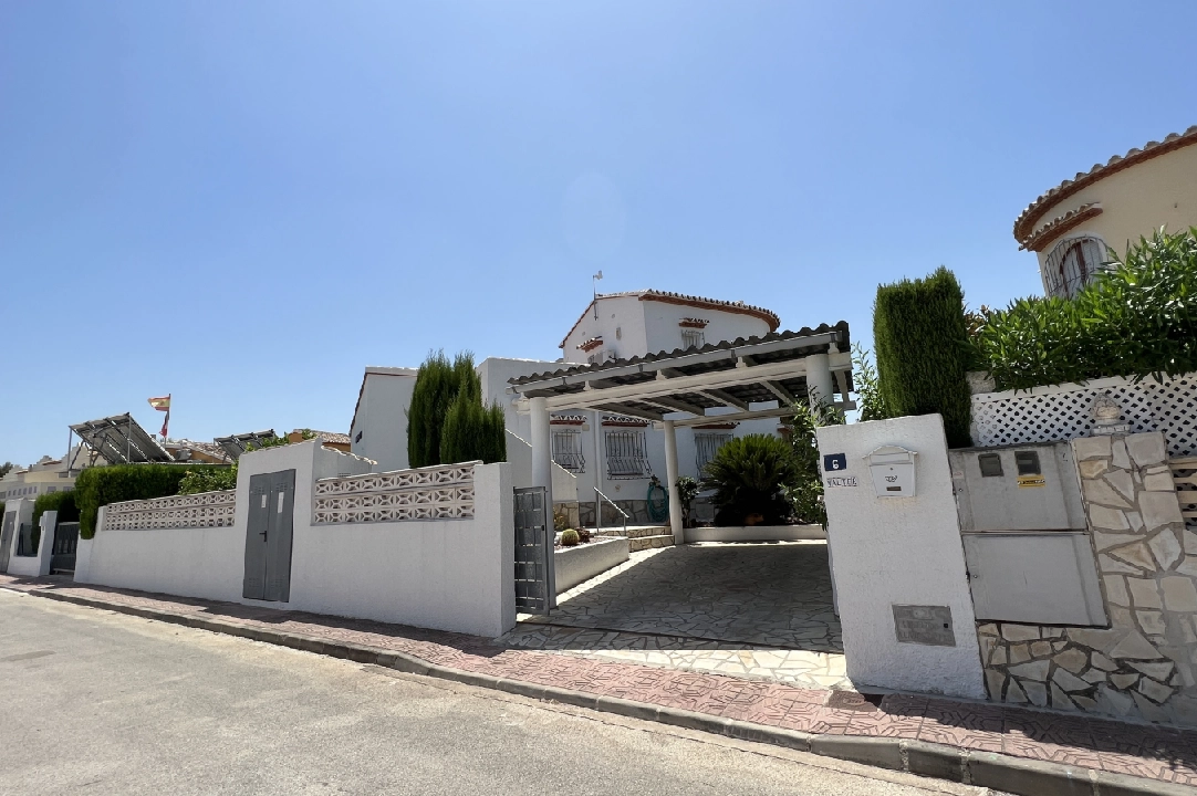 villa in Els Poblets(Barranquets) for holiday rental, built area 115 m², year built 2001, condition neat, + central heating, air-condition, plot area 520 m², 3 bedroom, 2 bathroom, swimming-pool, ref.: T-0823-16