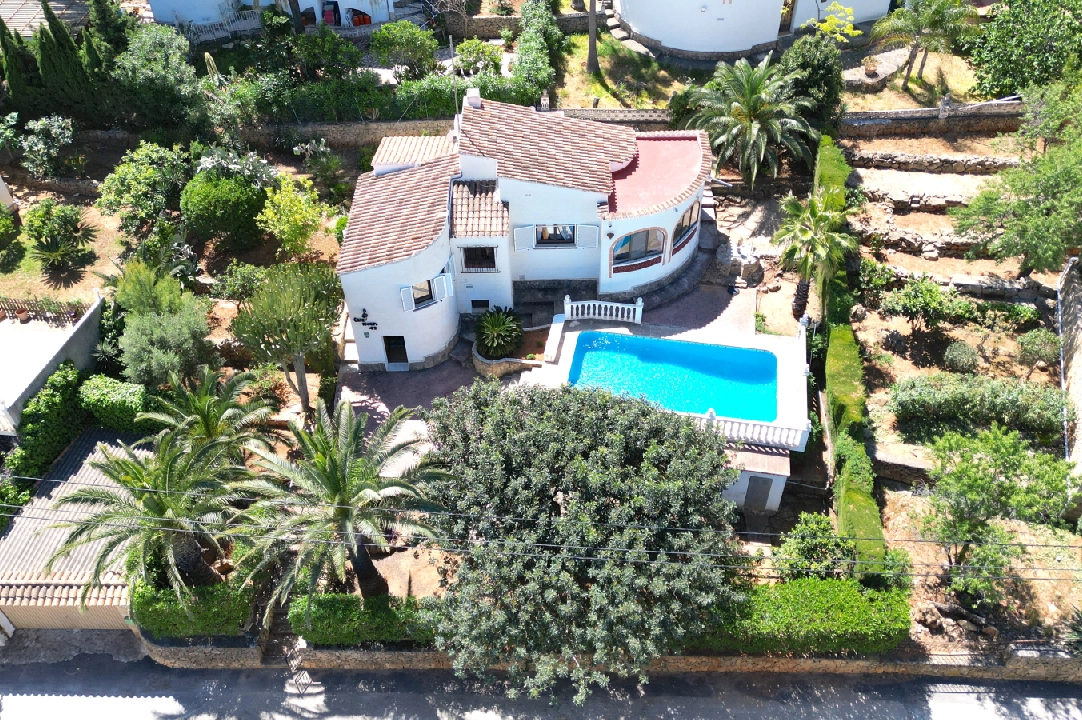 villa in Denia(Corral de Calafat) for sale, built area 90 m², year built 1980, condition neat, + KLIMA, air-condition, plot area 770 m², 3 bedroom, 2 bathroom, swimming-pool, ref.: SC-K0423-2