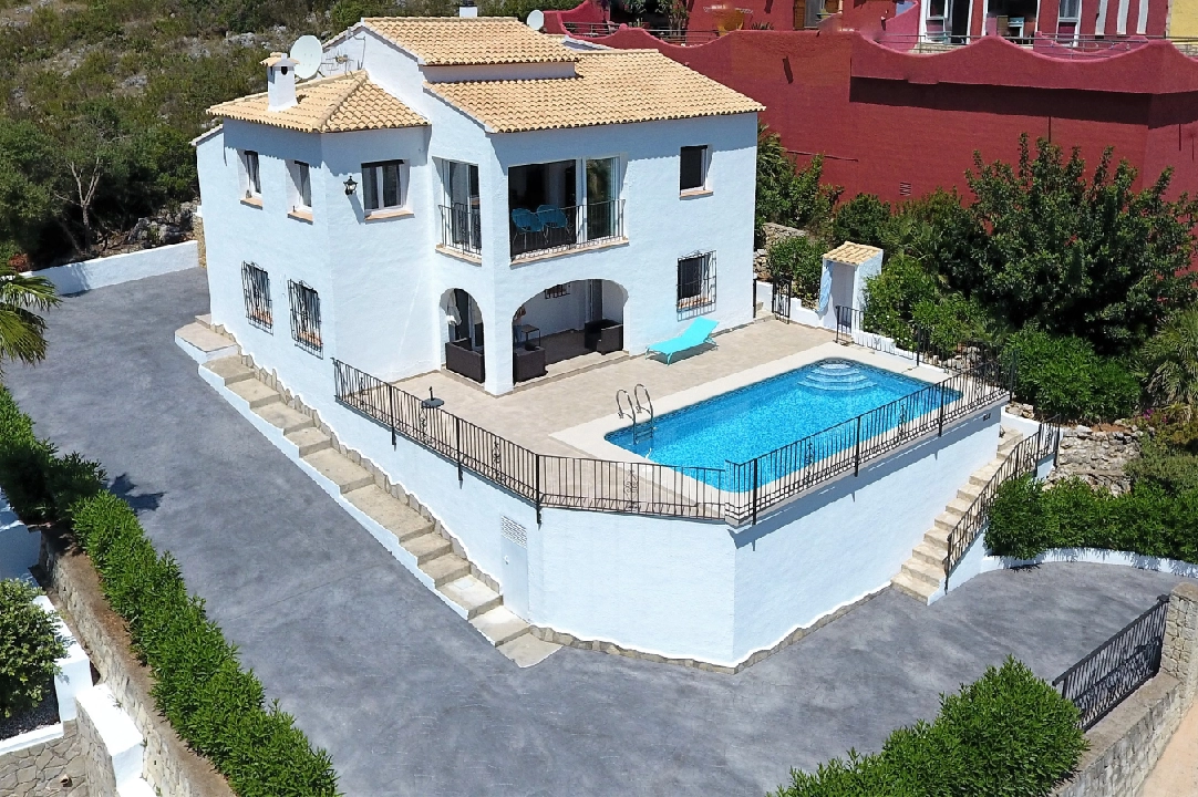 villa in Adsubia for sale, built area 136 m², year built 2002, air-condition, plot area 580 m², 4 bedroom, 2 bathroom, swimming-pool, ref.: AS-1423-1
