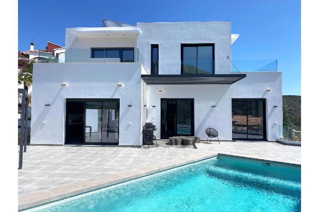 villa in Adsubia  for sale, built area 260 m², year built 2016, condition neat, + underfloor heating, air-condition, plot area 635 m², 4 bedroom, 3 bathroom, swimming-pool, ref.: AS-1523-31