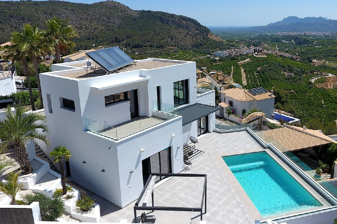 villa in Adsubia  for sale, built area 260 m², year built 2016, condition neat, + underfloor heating, air-condition, plot area 635 m², 4 bedroom, 3 bathroom, swimming-pool, ref.: AS-1523-4