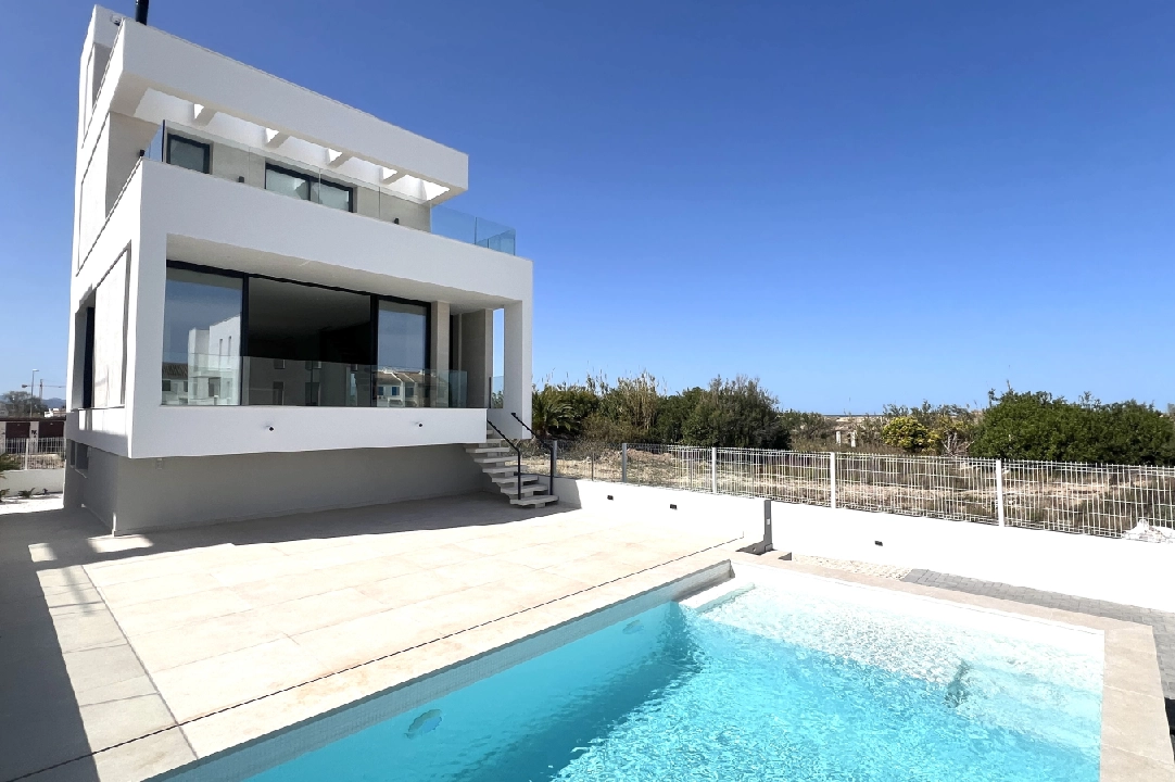 villa in Oliva for sale, built area 173 m², year built 2023, condition first owner, + underfloor heating, air-condition, plot area 350 m², 3 bedroom, 4 bathroom, swimming-pool, ref.: AS-1623-12