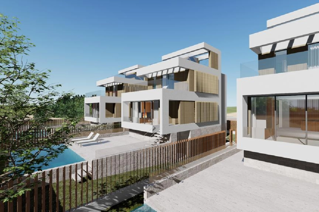 villa in Oliva for sale, built area 173 m², year built 2023, condition first owner, + underfloor heating, air-condition, plot area 350 m², 3 bedroom, 4 bathroom, swimming-pool, ref.: AS-1623-24