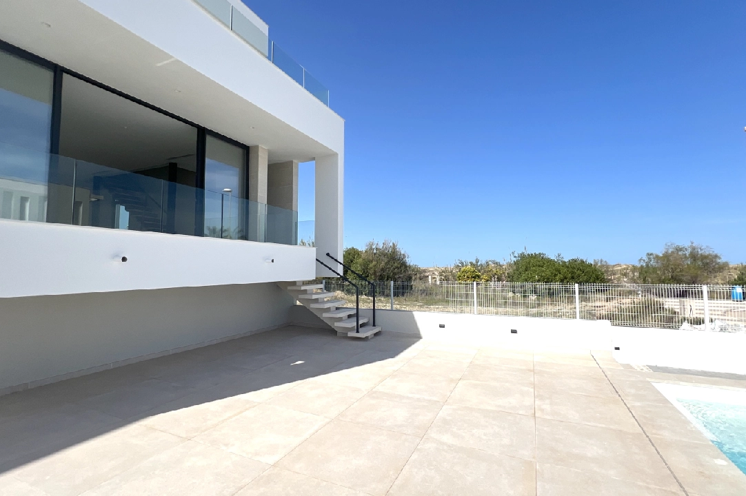 villa in Oliva for sale, built area 173 m², year built 2023, condition first owner, + underfloor heating, air-condition, plot area 350 m², 3 bedroom, 4 bathroom, swimming-pool, ref.: AS-1623-30