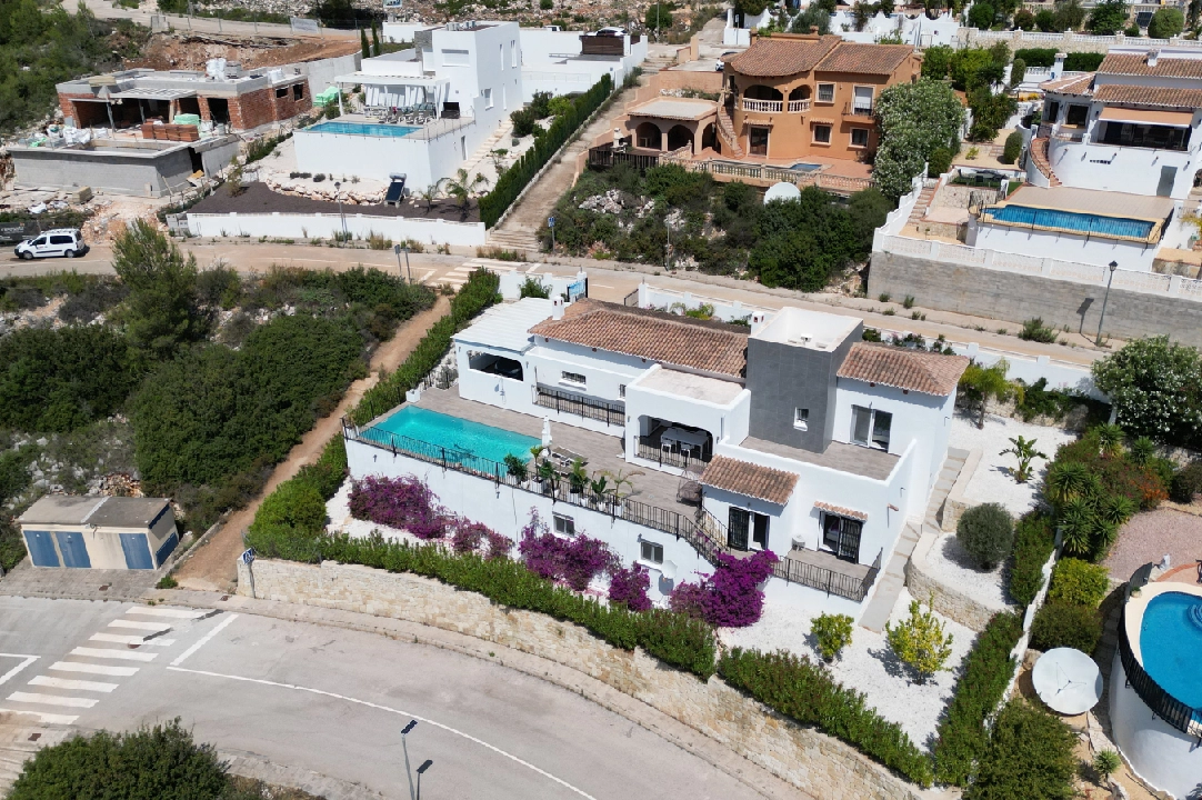 single family house in Pedreguer(Monte Solana II) for sale, built area 159 m², year built 2019, condition mint, + central heating, air-condition, plot area 793 m², 3 bedroom, 2 bathroom, swimming-pool, ref.: RG-0123-30