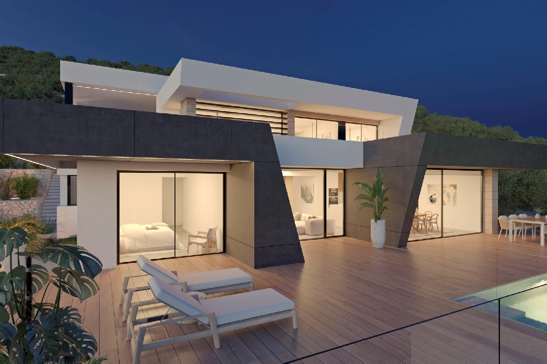 villa in Cumbre del Sol(Lirios Design) for sale, built area 212 m², plot area 861 m², 3 bedroom, 4 bathroom, swimming-pool, ref.: VA-AL097-4