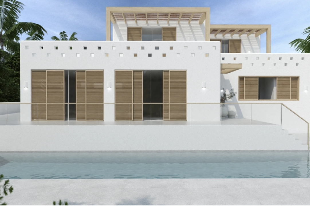 villa in Moraira for sale, built area 217 m², air-condition, plot area 811 m², 4 bedroom, 4 bathroom, swimming-pool, ref.: CA-H-1636-AMB-1