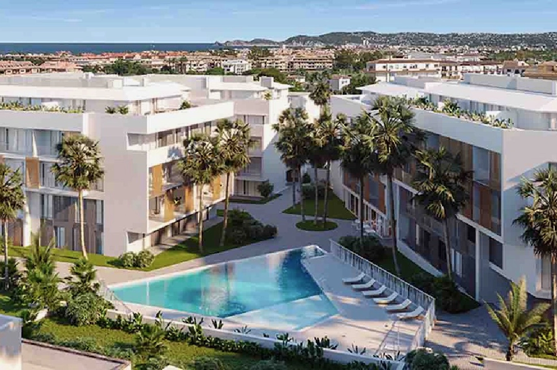 apartment in Javea for sale, built area 112 m², air-condition, 3 bedroom, 2 bathroom, swimming-pool, ref.: CA-A-1638-AMBI-12