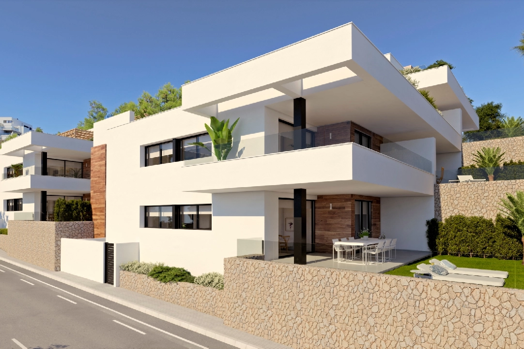 apartment in Benitachell for sale, built area 280 m², air-condition, plot area 134 m², 3 bedroom, 2 bathroom, swimming-pool, ref.: CA-A-1639-AMB-1