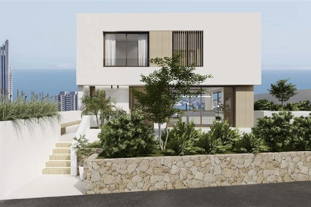 villa in Finestrat for sale, built area 336 m², plot area 469 m², 3 bedroom, 3 bathroom, swimming-pool, ref.: COB-3385-18