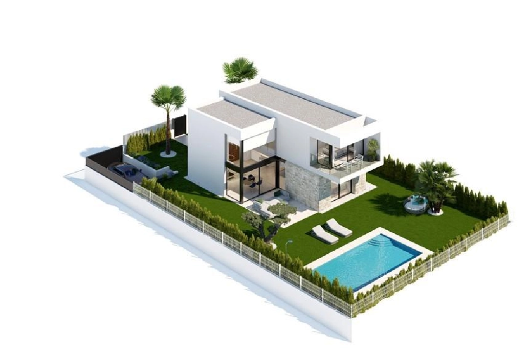 villa in Finestrat for sale, built area 150 m², plot area 450 m², 3 bedroom, 3 bathroom, swimming-pool, ref.: COB-3382-14