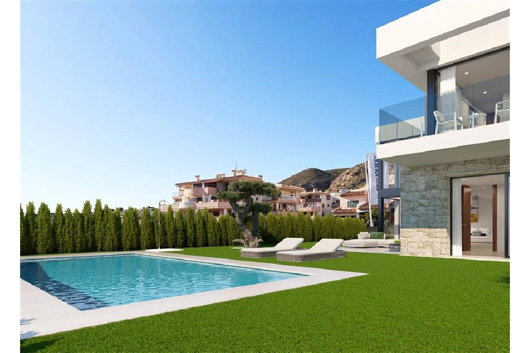 villa in Finestrat for sale, built area 150 m², plot area 450 m², 3 bedroom, 3 bathroom, swimming-pool, ref.: COB-3382-7