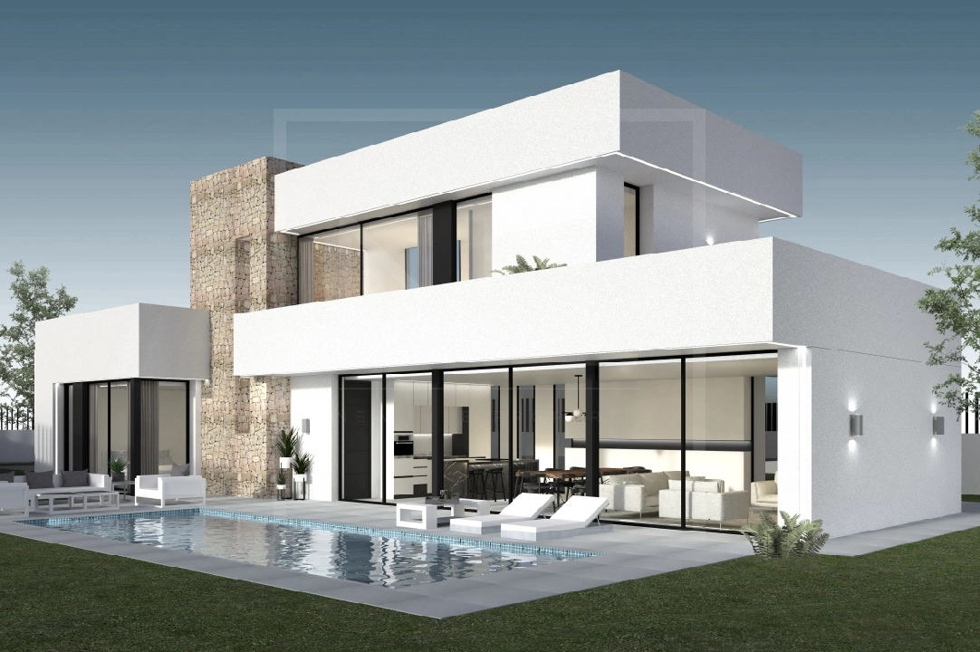 villa in Moraira for sale, built area 280 m², + central heating, air-condition, plot area 817 m², 3 bedroom, 3 bathroom, swimming-pool, ref.: NL-NLD1391-1
