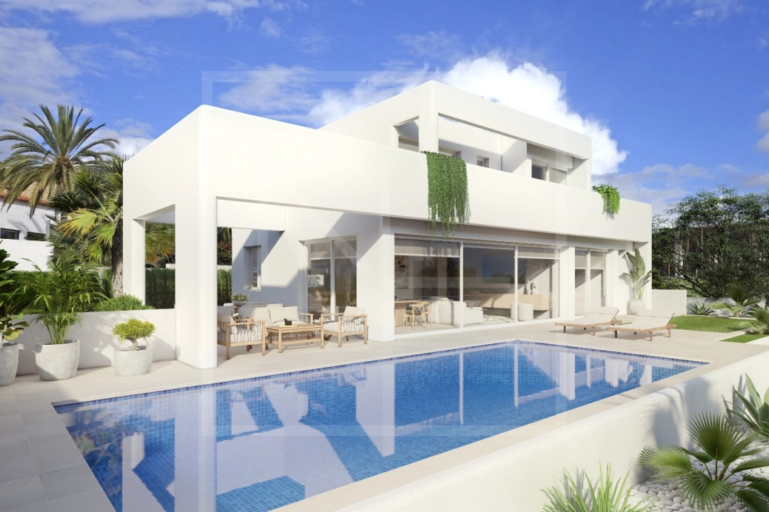 villa in Benissa costa(Baladrar) for sale, built area 138 m², year built 2023, + underfloor heating, air-condition, plot area 625 m², 3 bedroom, 3 bathroom, swimming-pool, ref.: NL-NLD1444-1