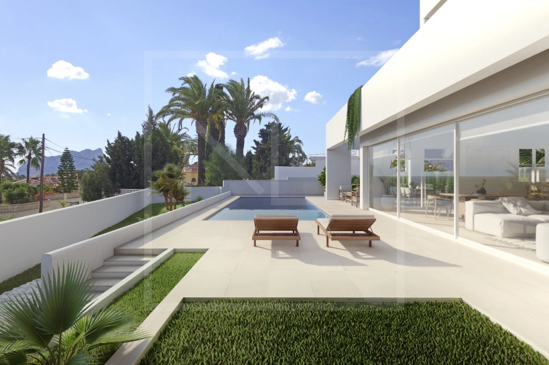 villa in Benissa costa(Baladrar) for sale, built area 138 m², year built 2023, + underfloor heating, air-condition, plot area 625 m², 3 bedroom, 3 bathroom, swimming-pool, ref.: NL-NLD1444-6