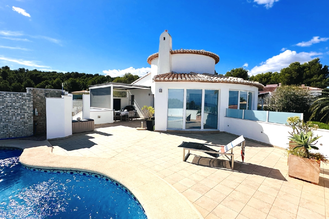 villa in Denia(Marquesa 6) for sale, built area 227 m², year built 1995, condition modernized, + central heating, air-condition, plot area 913 m², 3 bedroom, 2 bathroom, swimming-pool, ref.: AS-2423-8