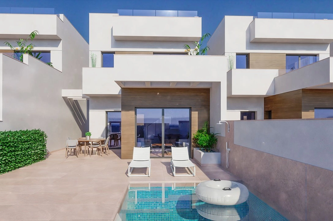 villa in Los Montesinos for sale, built area 171 m², condition first owner, plot area 219 m², 3 bedroom, 3 bathroom, swimming-pool, ref.: HA-MSN-112-E01-2