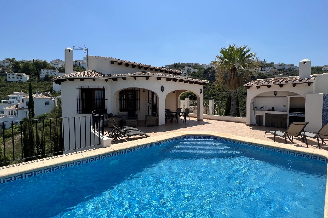 villa in Pego-Monte Pego(Monte Pego) for sale, built area 120 m², year built 2004, condition neat, + KLIMA, air-condition, plot area 1133 m², 3 bedroom, 2 bathroom, swimming-pool, ref.: RG-0423-1