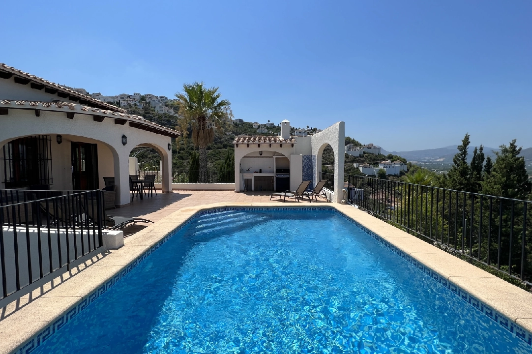 villa in Pego-Monte Pego(Monte Pego) for sale, built area 120 m², year built 2004, condition neat, + KLIMA, air-condition, plot area 1133 m², 3 bedroom, 2 bathroom, swimming-pool, ref.: RG-0423-6