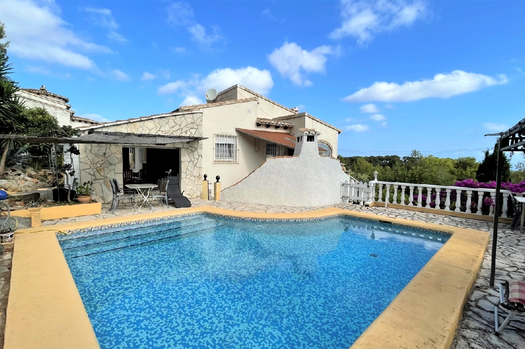 villa in Denia for sale, built area 130 m², year built 1980, + central heating, air-condition, plot area 1031 m², 3 bedroom, 2 bathroom, swimming-pool, ref.: JS-1623-4
