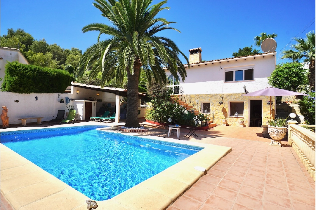 villa in Moraira(Arnella) for sale, built area 176 m², plot area 829 m², 3 bedroom, 3 bathroom, swimming-pool, ref.: CA-H-1668-AMBE-1